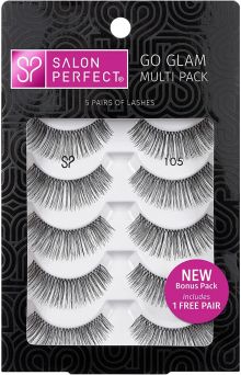 Salon Perfect Go Glam Multi Pack 105 Eye Lashes