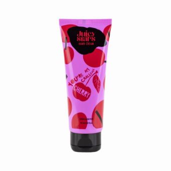 Juicy Stars You Are My Challenge Cherry Hand Cream front view – moisturizing cherry-scented hand cream, 75ml
