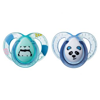 Tommee Tippee Anytime Soother, Pack of 2, (6-18 months) - (Mix)