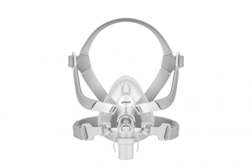 Yuwell YF-02 full face CPAP and BiPAP mask size S front view – no forehead support design UAE