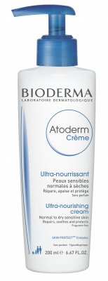 Bioderma Atoderm Creme Ultra-Nourishing Cream Normal to Sensitive Dry Skin 200ml