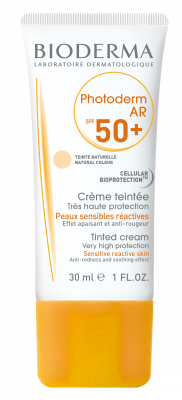Bioderma Photoderm AR SPF 50+ Tinted cream Anti-redness sunscreen Sensitive skin