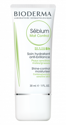 Bioderma Sebium Mat control Shine-control Mattifying moisturiser cream Combination to oily skin