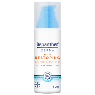 Bepanthen Derma Restoring Daily Face Cream With Spf 25 50ml