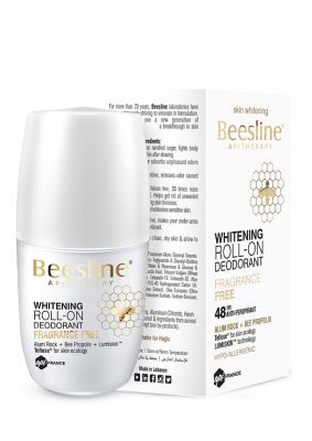 Beesline Whitening Roll-On Deodorant - Fragrance Free 50ml