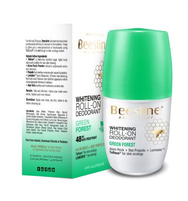 Beesline Whitening Roll-On Deodorant - Green Forest 50ml