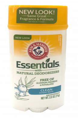 Arm & Hammer Essentials Clean Juniper Berry Deodorant – Wide Stick 71 g