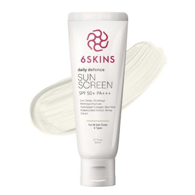 6Skins Daily Defence Sunscreen Spf 50+ 80 ml