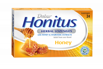 Dabur Honitus Herbal Lozenges Honey