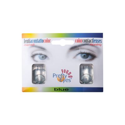 Young Pretty Eyes Contact Lenses Monthly Blue - 1 pair