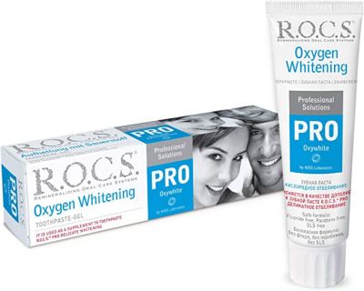 Rocs PRO Oxywhite Gel Toothpaste 50ml