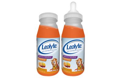 Leolyte Fruit Oral Solution 4 bottles of 237 ml