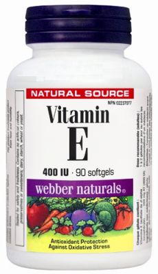 Natural Source Vitamin E 400iu Softgel 90's
