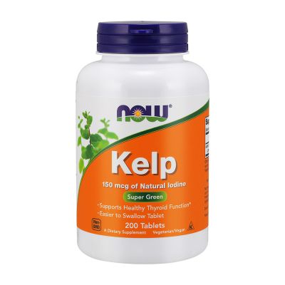 Now Foods Kelp 150 Mcg 200 Tablets
