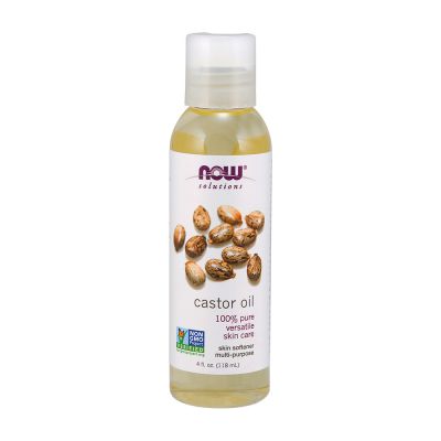 Now Solutions, Castor Oil 100% Pure 4 Fl. Oz.