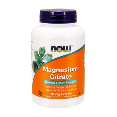 Now Foods Magnesium Citrate 120 Capsules