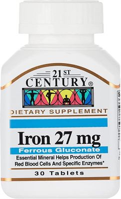 21st Century Iron 27 mg Tablet 30's