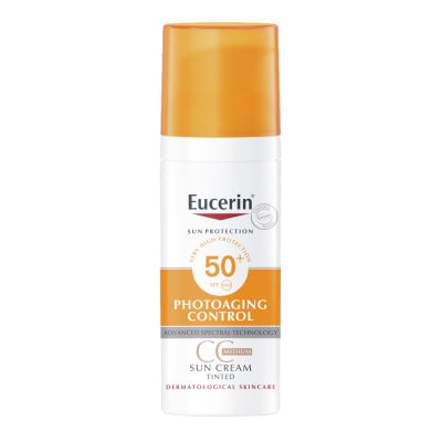 Eucerin Sun Cream Tinted CC Medium SPF50+ 50ml