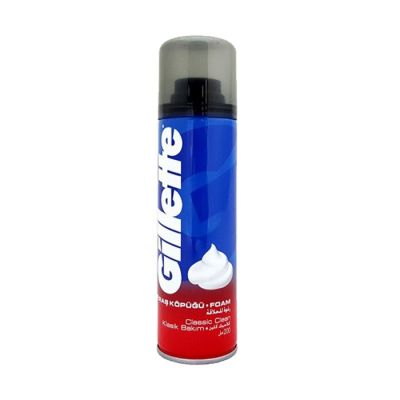 Gillette Classic Clean Men's Shaving Foam 200ml
