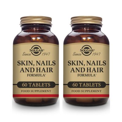 Solgar Skin, Nails & Hair 60 Tablets Pack of 2