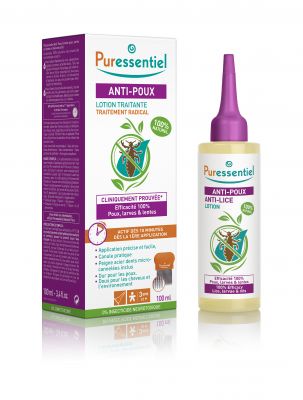 Pureessentiel Anti-Lice Lotion 100ml + Comb