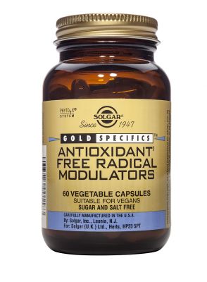 Solgar Gold Specifics Antioxidant Free Radical Modulators Vegetable Capsules - Pack of 60