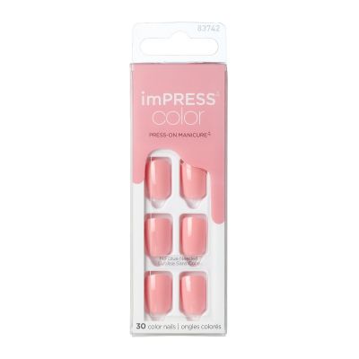 Kiss Impress Color Nails Pretty Pink Kimc003C