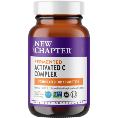 New Chapter Fermented Vitamin C Vegetable Tablet 30'S