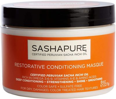 Sashapure Restorative Conditioning Masque 8 Oz (227G)