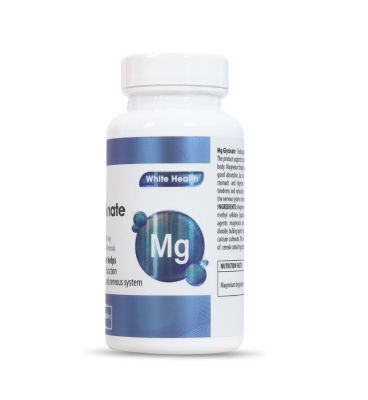 White Health mg Glycinate 400 mg Capsule 60's