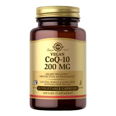 Vegan CoQ-10 200 mg 30 Softgels