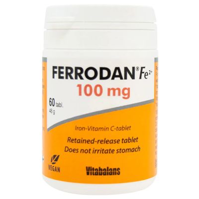 Vitabalans Ferrodan 100Mg Tablet 60's